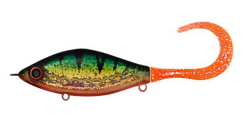 Воблер Джеркбейт Strike Pro Guppie Downsize Sinking, цвет: A102G Transparent Perch, (EG-208B#A102G)