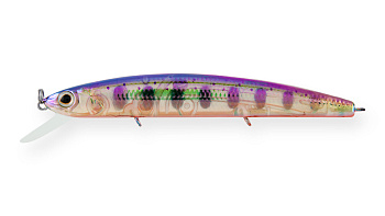 Воблер Минноу Strike Pro Montero 90SP, цвет: AR152G Transparent Pearl Arctic Char, (EG-190A-SP#AR152