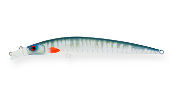 Воблер Минноу Strike Pro Top Water Minnow 110, цвет: SM51F Birch Pearl, (JL-166F#SM51F)