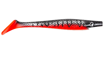 Силиконовая приманка Strike Pro Giant Pig Shad, цвет: The Red Baron, (SP-172B#149)