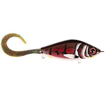 Воблер Джеркбейт Strike Pro Guppie Downsize Sinking, цвет: CWC026 Demon Bass, (EG-208B#CWC026)