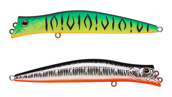 Воблер Дартер Strike Pro Darter-R Queen 80, цвет: GC01S/A70-713 Double Black Silver OB/Mat Tiger, (J