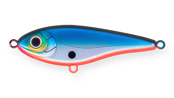 Воблер Джеркбейт Strike Pro Tiny Buster, цвет: A05T Blue Silver Rainbow, (EG-149#A05T)