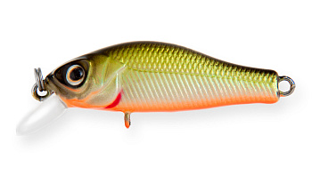 Воблер Минноу Strike Pro Archback 35SP, цвет: 612T Natural Shad Silver, (EG-125E-SP#612T)
