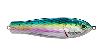 Блесна колеблющаяся Strike Pro Salmon Profy 90, цвет: 692-713-RP Pacific Sardine, (PST-03C#692-713-R