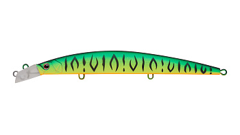 Воблер Минноу Strike Pro Top Water Minnow 130, цвет: GC01S Mat Tiger, (JL-158F#GC01FS)