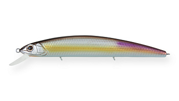 Воблер Минноу Strike Pro Montero 110SP, цвет: A218-GSAL-EP Transparent Pearlescent Fry, (EG-190C-SP#A218-GSAL-EP)