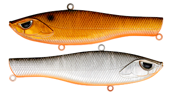 Воблер Раттлин Strike Pro ReFLAP(BeFLAP) 95-40gr, цвет: A70-613-SBO Double Silver/Smoked, (EG-259B-40g#613-SBO/A70-SBO )