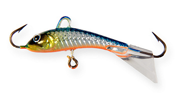 Балансир Strike Pro Dolphin Ice 30, цвет: 626E, цвет: Blue Silver OB, хвост: прозрачный
