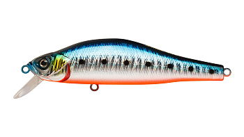 Воблер Минноу Strike Pro Archback 100, цвет: A234-SBO-LU Blue Back Silver OB Fluo, (EG-125B-SP#A234-