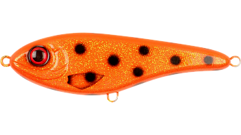 Воблер Джеркбейт Strike Pro Buster Jerk Shallow Runner, цвет: C662 Hot Orange Bandit, (EG-048S#C662)