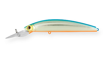 Воблер Минноу Strike Pro Magic Minnow 100, цвет: 626E Blue Silver OB, (EG-068B#626E)
