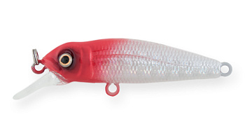 Воблер Минноу Strike Pro Midge 40, цвет: 022PPP-713 Redhead Silver, (EG-074SP#022PPP-713)