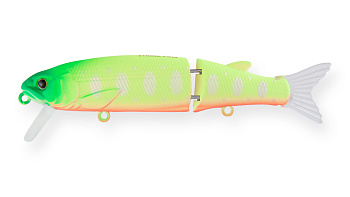 Воблер Составной Strike Pro Glider 90, цвет: A178S Lemon Mat Tiger, (EG-157A-SP#A178S)