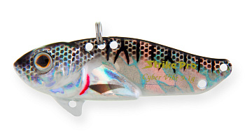 Блесна-Цикада Strike Pro Cyber Vibe 65, цвет: Iridescent Black-backed, (JG-005E#JU008V)