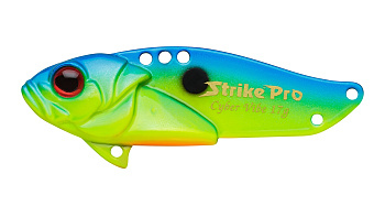 Блесна-Цикада Strike Pro Cyber Vibe 45, цвет: Tropic Thunder, (JG-005C#495F)