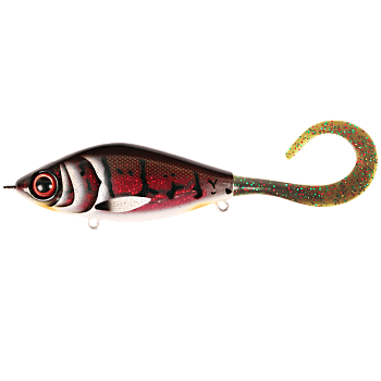 Воблер Джеркбейт Strike Pro Guppie Downsize Sinking, цвет: CWC026 Demon Bass, (EG-208B#CWC026)