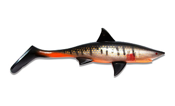 Силиконовая приманка Kanalgratis Shark Shad, цвет: Search and Destroy, (SS-SD-09)