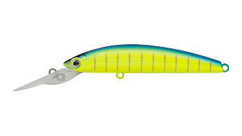 Воблер Минноу Strike Pro Magiс Minnow 125, цвет: 597S Blue Mat Tiger, (EG-069F#597FS)