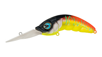 Воблер Шэд Strike Pro Hunchback Deep 80L, цвет: A242S Sunrise Mat Tiger, (EG-112BL#A242S)