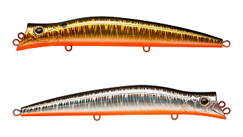Воблер Дартер Strike Pro Darter-R Queen 130, цвет: A70-613-SBO Double Silver/Smoked, (JL-152F#A70-61