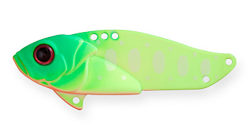 Блесна-Цикада Strike Pro Cyber Vibe 75, цвет: Lemon Mat Tiger, (JG-005F#A178S)