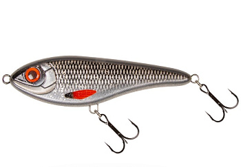 Воблер Джеркбейт Strike Pro Buster Jerk II Shallow Runner, цвет: CWC047 Natural Roach, (EG-049#CWC047G)