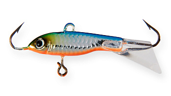 Балансир Strike Pro Ice Baby 25, цвет: 626E, цвет: Blue Silver OB, хвост: прозрачный