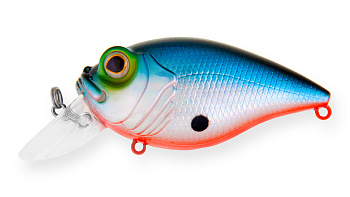 Воблер Крэнк Strike Pro Wigglin Oscar 50, цвет: A05T Blue Silver Rainbow, (EG-041SP#A05T)