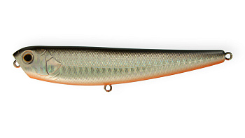 Воблер Волкер Strike Pro Hot Dog 65, цвет: A70-713 Black Silver OB, (EG-030A#A70-713)