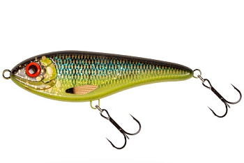 Воблер Джеркбейт Strike Pro Buster Jerk II Shallow Runner, цвет: CWC048 Acid Roach, (EG-049#CWC048G)