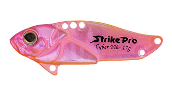 Блесна-Цикада Strike Pro Cyber Vibe 45, цвет: Pink Lady, (JG-005C#C543-713)