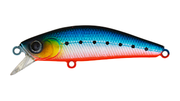 Воблер Минноу Strike Pro Skinny Mini 50S, цвет: A234-SBO Blue Back Silver OB, (EG-222AS#A234-SBO)