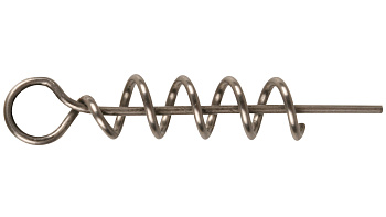 Штопор для силиконовых приманок CWC Shallow Screw, средний, 4,5см/7мм - 5шт